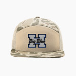 Hamilton Big Blue <span class="pdp-name-mascot">Hamilton Bull Dogs</span> Richardson Printed 7-Panel Trucker Front Thumbnail