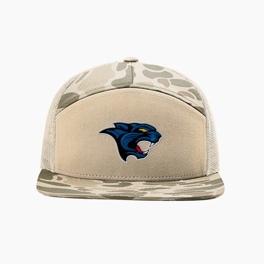 SALE CREEK Panthers Online Store <span class="pdp-name-mascot">SALE CREEK PANTHERS /LADY</span> Richardson Printed 7-Panel Trucker