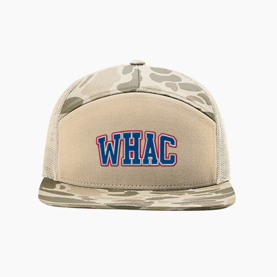 WOLVERINE-HOOSIER ATHLETIC CONFERENCE <span class="pdp-name-mascot">WOLVERINE-HOOSIER ATHLETIC CONFERENCE</span> Richardson Printed 7-Panel Trucker