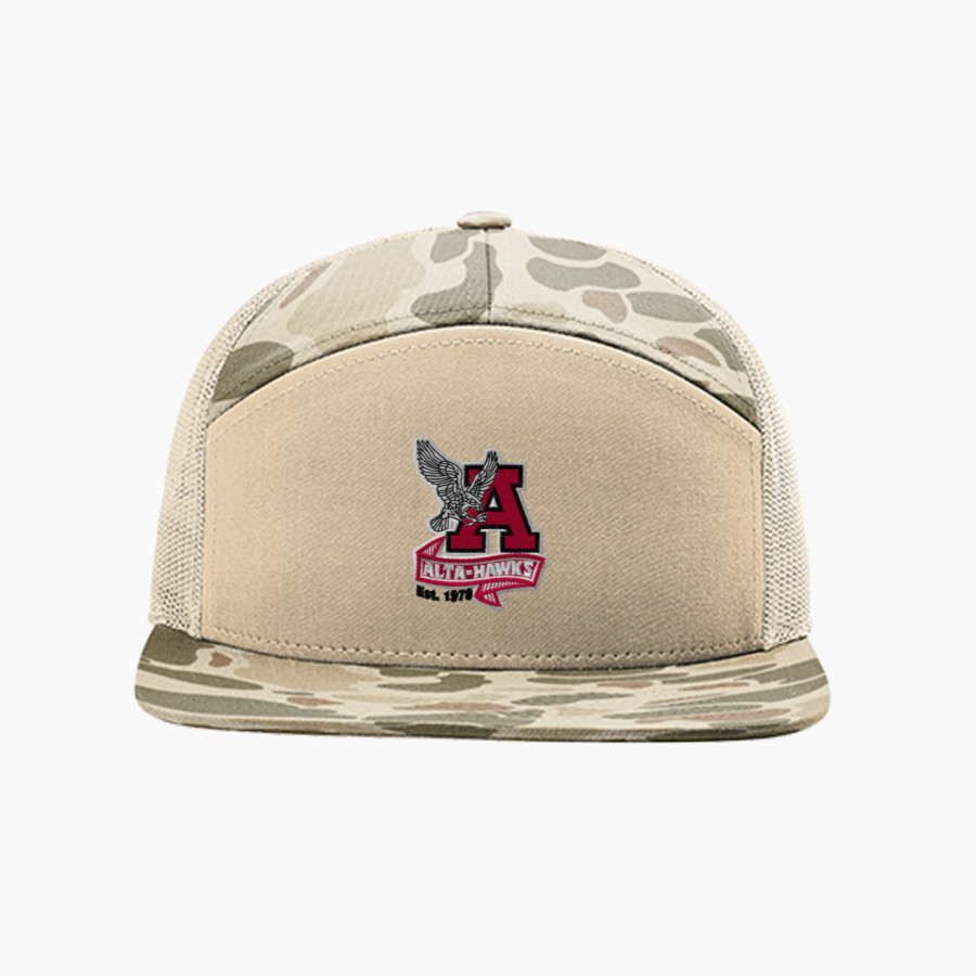 ALTA HIGH SCHOOL HAWKS <span class="pdp-name-mascot">ALTA HAWKS</span> Richardson Printed 7-Panel Trucker