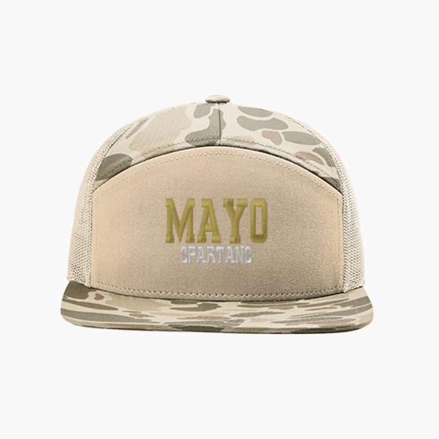 Mayo Spartans <span class="pdp-name-mascot">Mayo Spartans</span> Richardson Printed 7-Panel Trucker