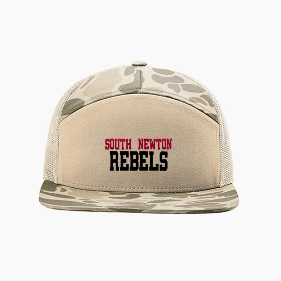 South Newton Rebels <span class="pdp-name-mascot">South Newton Rebels</span> Richardson Printed 7-Panel Trucker