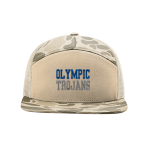 Olympic Trojans <span class="pdp-name-mascot">Olympic Trojans</span> Richardson Printed 7-Panel Trucker Front Thumbnail