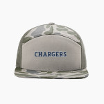 HIllsdale Chargers <span class="pdp-name-mascot">HIllsdale College Chargers</span> Richardson Printed 7-Panel Trucker Front Thumbnail