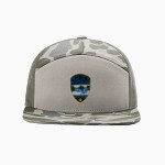 Potsdam Police Deptartment Police <span class="pdp-name-mascot">Potsdam Police Deptartment Police</span> Richardson Printed 7-Panel Trucker Front Thumbnail