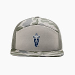 THOMAS MORE PREP-MARIAN HIGH SCHOOL MONARCHS <span class="pdp-name-mascot">THOMAS MORE PREP - MARIAN MONARCHS</span> Richardson Printed 7-Panel Trucker Front Thumbnail