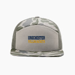 Rochester YellowJackets <span class="pdp-name-mascot">University of Rochester Athletics</span> Richardson Printed 7-Panel Trucker Front Thumbnail