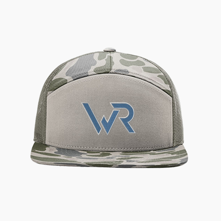 KEALAKEHE HIGH SCHOOL WAVERIDERS <span class="pdp-name-mascot">KEALAKEHE WAVERIDERS</span> Richardson Printed 7-Panel Trucker