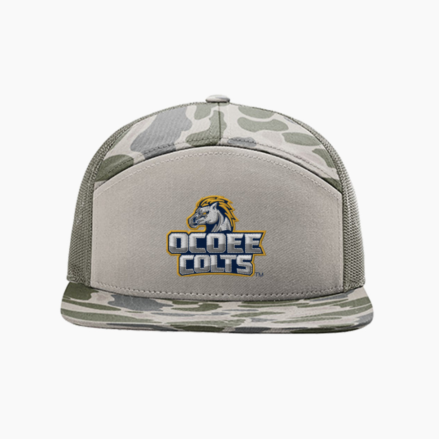 Ocoee Colts <span class="pdp-name-mascot">Ocoee Colts</span> Richardson Printed 7-Panel Trucker