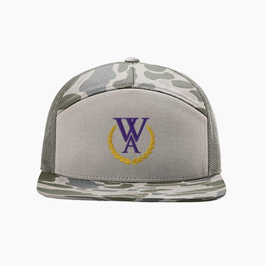 Westminster Defenders <span class="pdp-name-mascot">Westminster Defenders</span> Richardson Printed 7-Panel Trucker