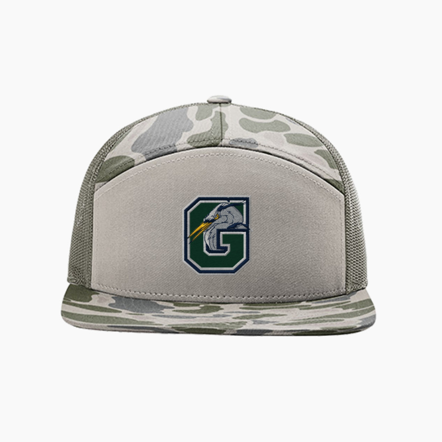 Gunston Herons <span class="pdp-name-mascot">Gunston Herons</span> Richardson Printed 7-Panel Trucker