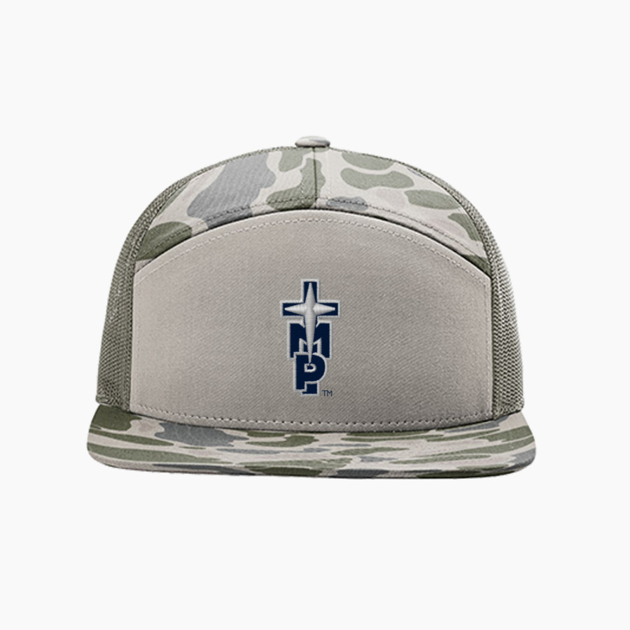 THOMAS MORE PREP-MARIAN HIGH SCHOOL MONARCHS <span class="pdp-name-mascot">THOMAS MORE PREP - MARIAN MONARCHS</span> Richardson Printed 7-Panel Trucker