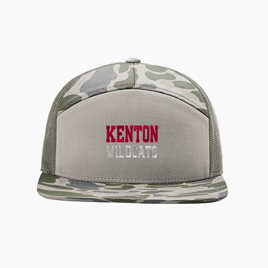 KENTON HIGH SCHOOL WILDCATS <span class="pdp-name-mascot">KENTON WILDCATS</span> Richardson Printed 7-Panel Trucker