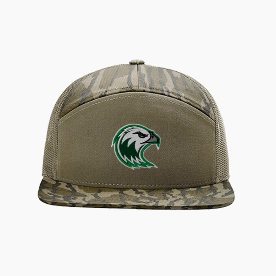 ATLANTIC COMMUNITY HIGH SCHOOL EAGLES <span class="pdp-name-mascot">ATLANTIC EAGLES</span> Richardson Printed 7-Panel Trucker