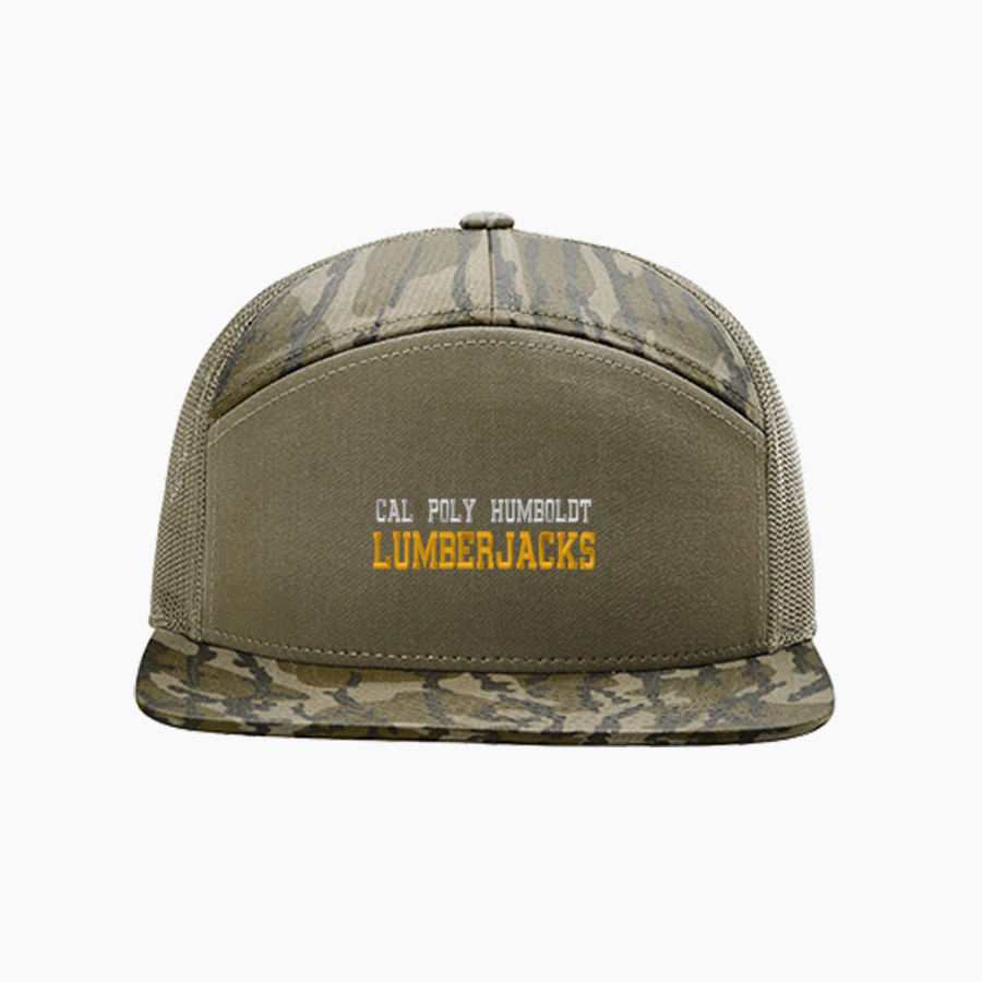 Cal Poly Humboldt Lumberjacks <span class="pdp-name-mascot">Humboldt State Lumberjacks</span> Richardson Printed 7-Panel Trucker