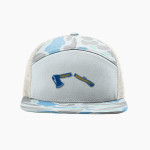 BAD AXE HIGH SCHOOL HATCHETS <span class="pdp-name-mascot">BAD AXE HATCHETS</span> Richardson Printed 7-Panel Trucker Front Thumbnail