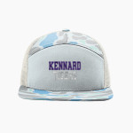 KENNARD HIGH SCHOOL TIGERS <span class="pdp-name-mascot">KENNARD TIGERS</span> Richardson Printed 7-Panel Trucker Front Thumbnail