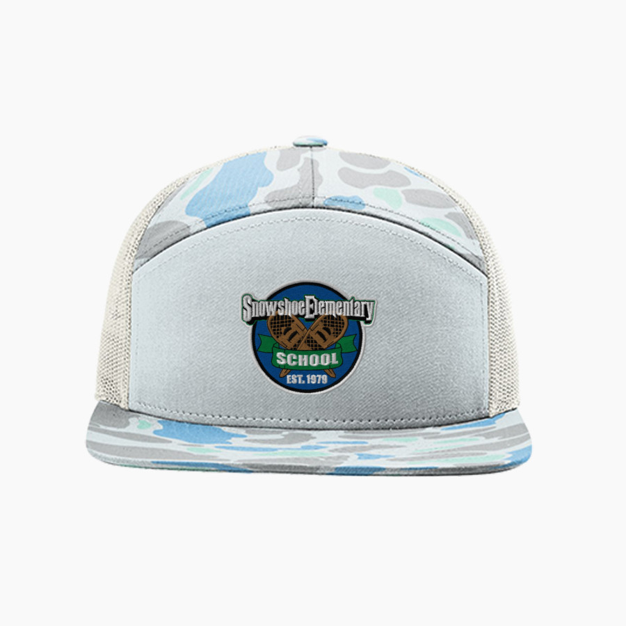 Snowshoe Trailblazers <span class="pdp-name-mascot">Snowshoe Trailblazers</span> Richardson Printed 7-Panel Trucker