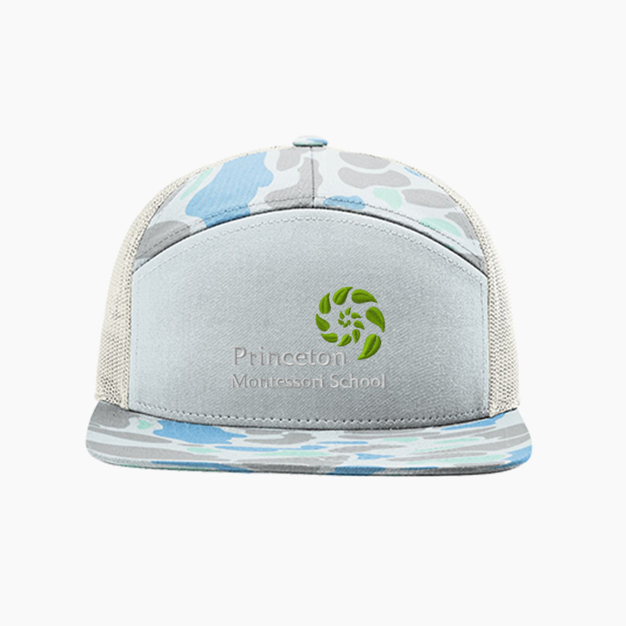 Princeton Montessori School <span class="pdp-name-mascot">Princeton Montessori Deer</span> Richardson Printed 7-Panel Trucker