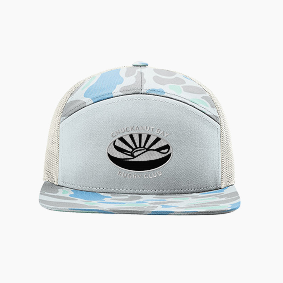 Chuckanut Bay Rugby <span class="pdp-name-mascot">Chuckanut Geoducks</span> Richardson Printed 7-Panel Trucker