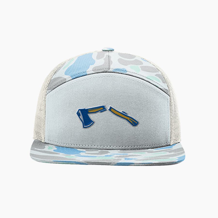 BAD AXE HIGH SCHOOL HATCHETS <span class="pdp-name-mascot">BAD AXE HATCHETS</span> Richardson Printed 7-Panel Trucker