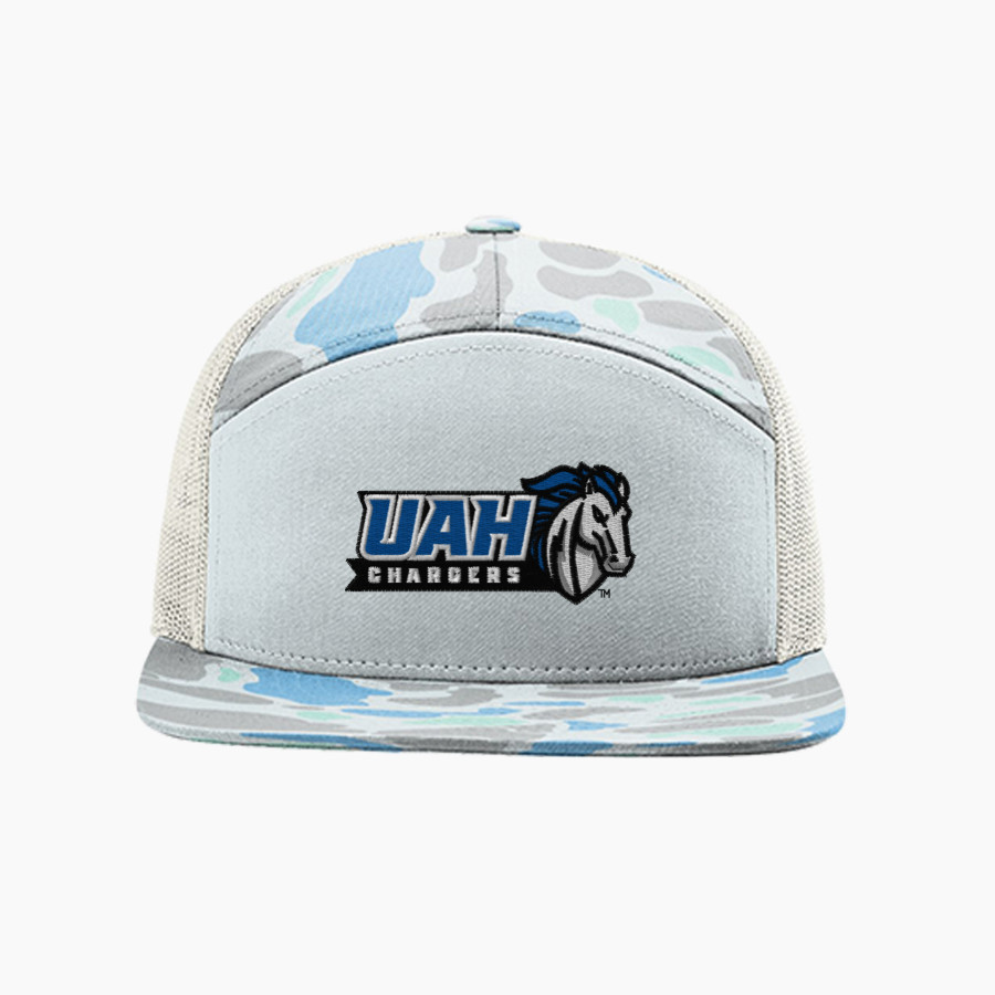 UAH Chargers <span class="pdp-name-mascot">University of Alabama Chargers</span> Richardson Printed 7-Panel Trucker