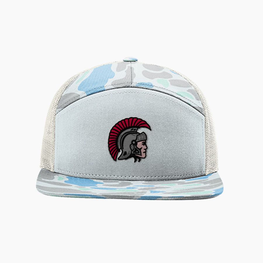 SOMERSET HIGH SCHOOL SPARTANS <span class="pdp-name-mascot">SOMERSET SPARTANS</span> Richardson Printed 7-Panel Trucker