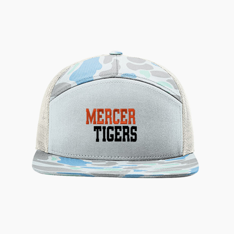 Mercer Tigers <span class="pdp-name-mascot">Mercer Tigers</span> Richardson Printed 7-Panel Trucker
