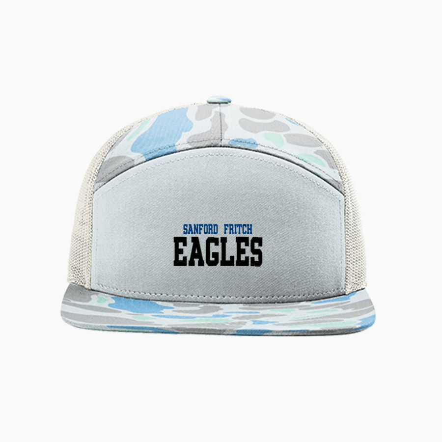 SANFORD FRITCH HIGH SCHOOL EAGLES <span class="pdp-name-mascot">SANFORD FRITCH EAGLES</span> Richardson Printed 7-Panel Trucker
