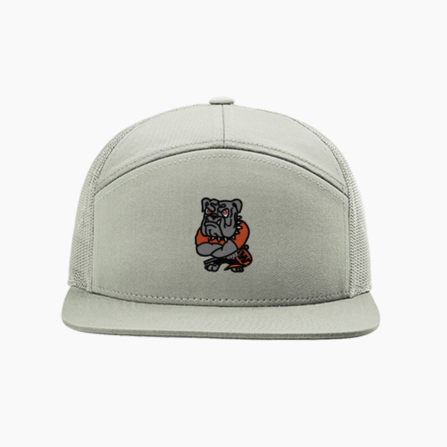 WATERLOO HIGH SCHOOL BULLDOGS <span class="pdp-name-mascot">WATERLOO BULLDOGS</span> Richardson 7-Panel Trucker