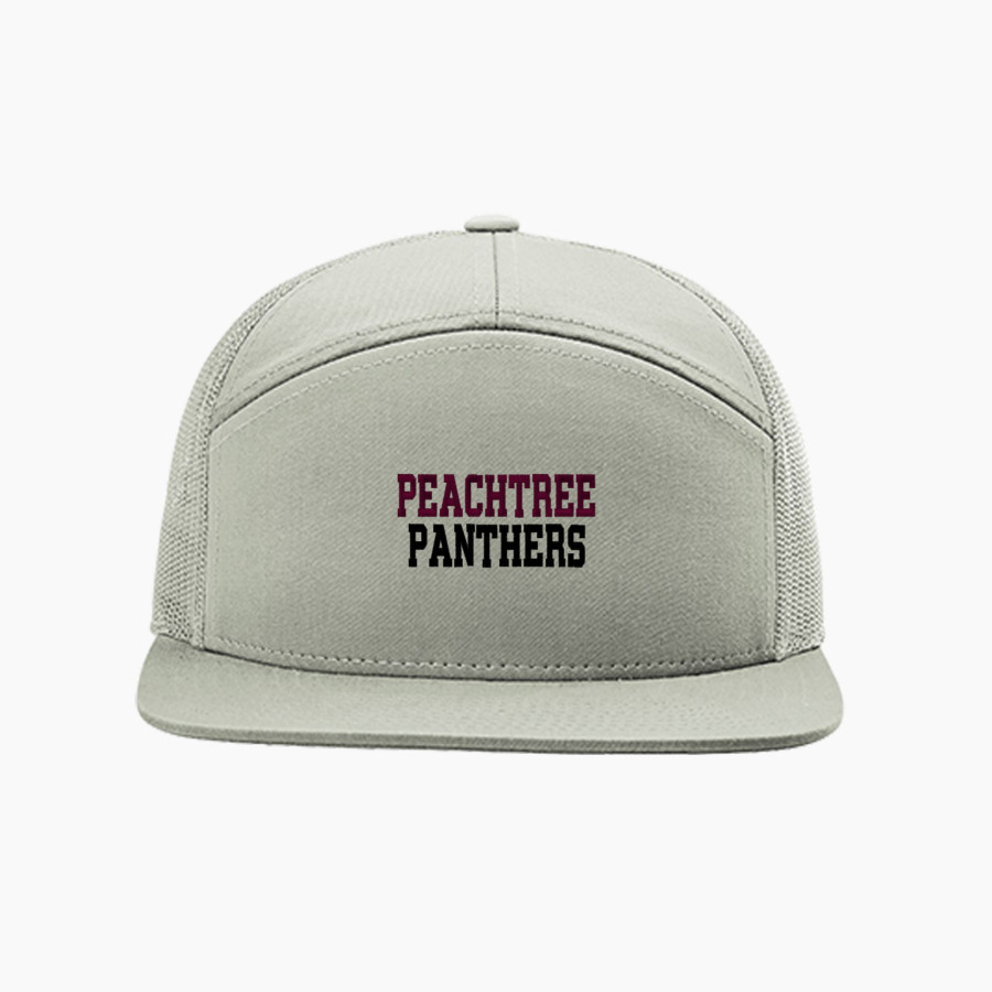 Peachtree Panthers <span class="pdp-name-mascot">Peachtree Academy Panthers</span> Richardson 7-Panel Trucker