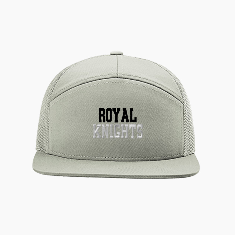 ROYAL HIGH SCHOOL KNIGHTS <span class="pdp-name-mascot">ROYAL KNIGHTS</span> Richardson 7-Panel Trucker