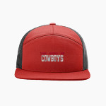 CLARION-GOLDFIELD-DOWS HIGH SCHOOL COWBOYS <span class="pdp-name-mascot">CLARION - GOLDFIELD COWBOYS</span> Richardson 7-Panel Trucker Front Thumbnail