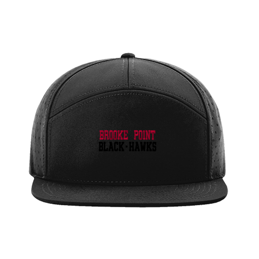 BROOKE POINT HIGH SCHOOL BLACK-HAWKS <span class="pdp-name-mascot">BROOKE POINT BLACK HAWKS</span> Richardson Cannon 7-Panel Flatbill