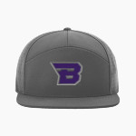 BURLINGTON HIGH SCHOOL GRAYHOUNDS <span class="pdp-name-mascot">BURLINGTON GRAYHOUNDS</span> Richardson Cannon 7-Panel Flatbill Front Thumbnail