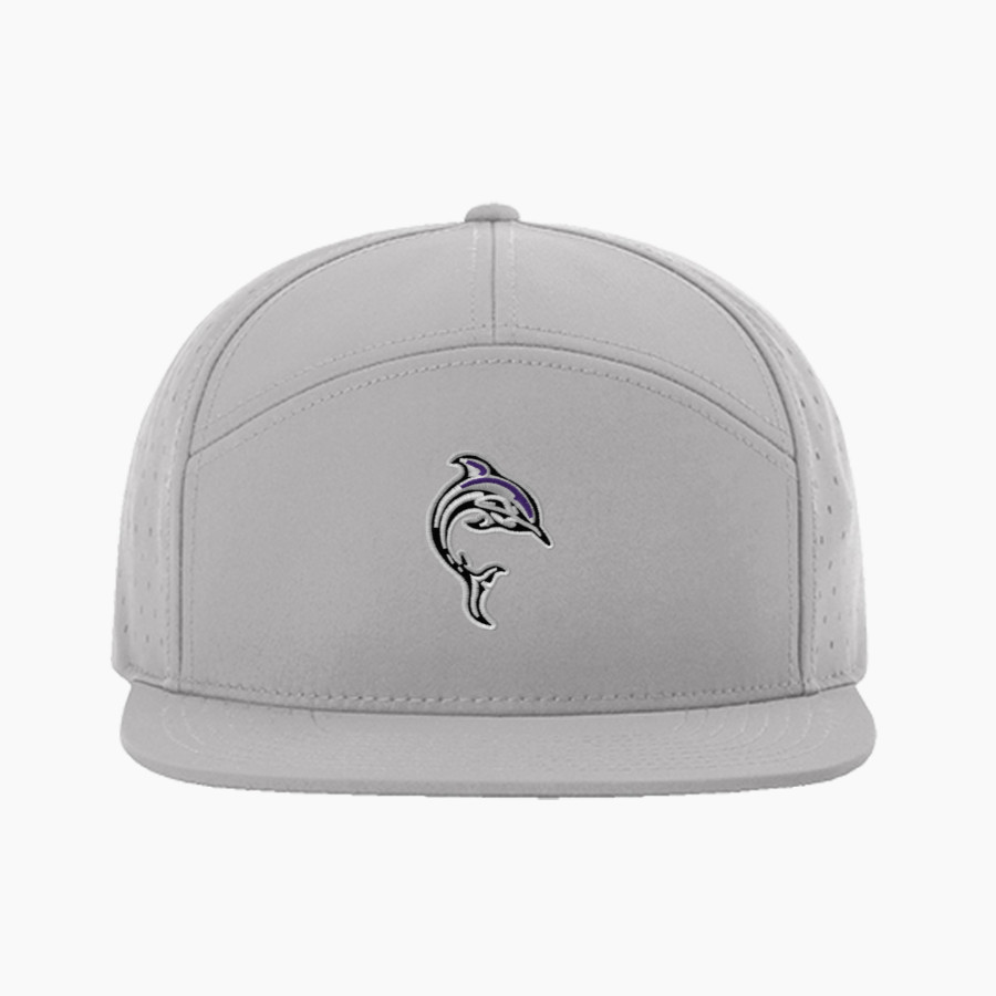 Bergman Dolphins <span class="pdp-name-mascot">Frank V. Bergman Elementary Dolphins</span> Richardson Cannon 7-Panel Flatbill