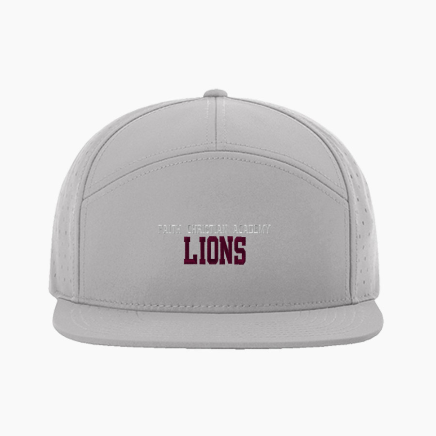 FAITH CHRISTIAN ACADEMY LIONS <span class="pdp-name-mascot">FAITH LIONS</span> Richardson Cannon 7-Panel Flatbill
