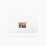KINGSLEY HIGH SCHOOL STAGS <span class="pdp-name-mascot">KINGSLEY AREA STAGS</span> Richardson Cannon 7-Panel Flatbill Front Thumbnail