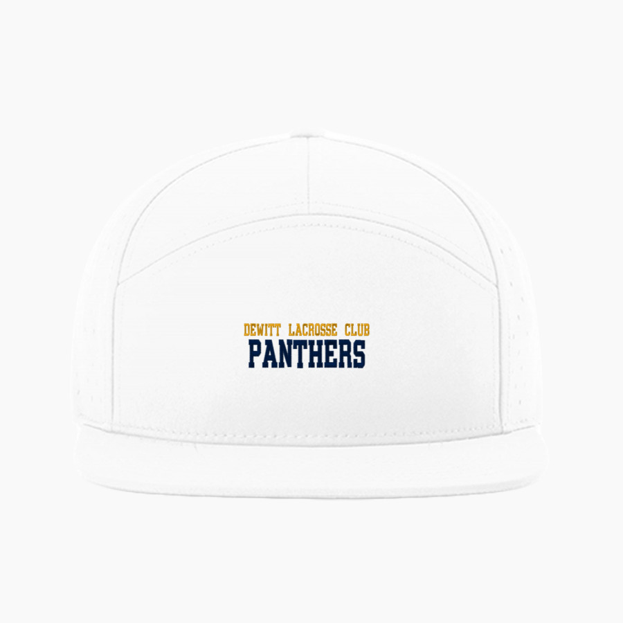 Dewitt Lacrosse Club Panthers <span class="pdp-name-mascot">Dewitt Lacrosse Club Panthers</span> Richardson Cannon 7-Panel Flatbill