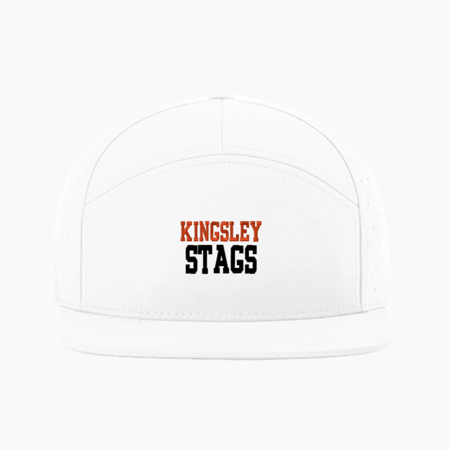 KINGSLEY HIGH SCHOOL STAGS <span class="pdp-name-mascot">KINGSLEY AREA STAGS</span> Richardson Cannon 7-Panel Flatbill