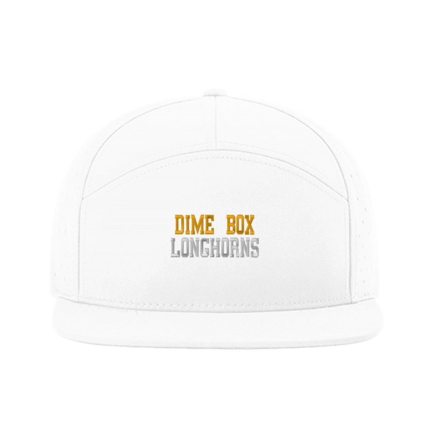 DIME BOX HIGH SCHOOL LONGHORNS <span class="pdp-name-mascot">DIME BOX LONGHORNS</span> Richardson Cannon 7-Panel Flatbill
