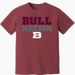 BRIDGEPORT HIGH SCHOOL BULLS <span class="pdp-name-mascot">BRIDGEPORT BULLS</span> Comfort Colors Men's Heavyweight Ring Spun T-Shirt Front Thumbnail
