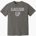 Dr. Thomas Randle Lions <span class="pdp-name-mascot">Thomas Randle HS Lions</span> Comfort Colors Men's Heavyweight Ring Spun T-Shirt Front Thumbnail