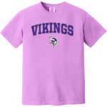 CASS MIDWAY R-1 HIGH SCHOOL VIKINGS <span class="pdp-name-mascot">CASS MIDWAY R-1 VIKINGS</span> Comfort Colors Men's Heavyweight Ring Spun T-Shirt Front Thumbnail