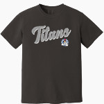 Home Titans <span class="pdp-name-mascot">Home Elementary School Titans</span> Comfort Colors Men's Heavyweight Ring Spun T-Shirt Front Thumbnail