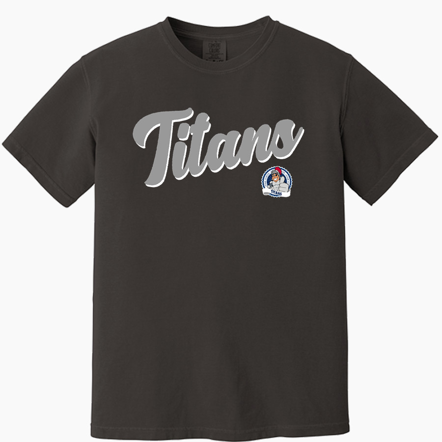 Home Titans <span class="pdp-name-mascot">Home Elementary School Titans</span> Comfort Colors Men's Heavyweight Ring Spun T-Shirt