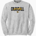 CRANDALL HIGH SCHOOL PIRATES Gildan Adult Heavy Blend Crewneck Sweatshirt Front Thumbnail