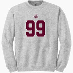 Buhler High School Crusaders Online Store <span class="pdp-name-mascot">Buhler Crusaders</span> Gildan Adult Heavy Blend Crewneck Sweatshirt Front Thumbnail