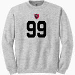 CHURCHILL HIGH SCHOOL CHARGERS Gildan Adult Heavy Blend Crewneck Sweatshirt Front Thumbnail