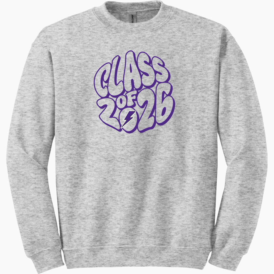 LIBERTY HIGH SCHOOL LIGHTNING <span class="pdp-name-mascot">LIBERTY LIGHTNING</span> Gildan Adult Heavy Blend Crewneck Sweatshirt
